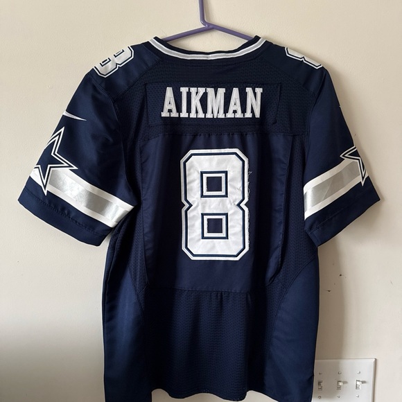 Nike Navy and White Men's Jersey - Picture 6 of 6